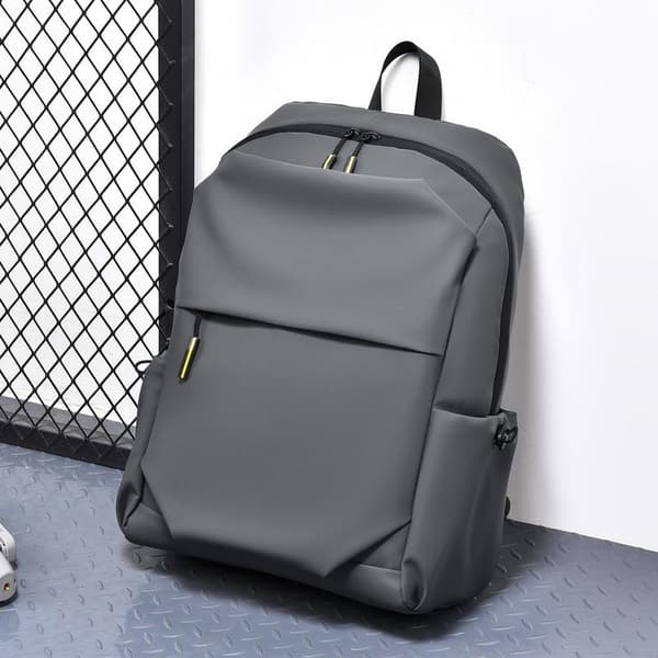 Vandtæt computerrygsæk laptop taske 15.6 tommer Grå