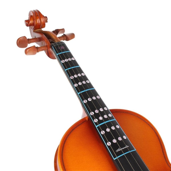 10 kpl 1/8 viulun otelauta sormenpaikannus opastetarra aloittelijoille ja lapsille