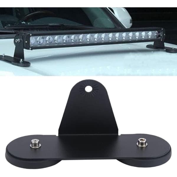Magnetfäste för LED-ljusramp. Stark magnetisk sugkoppsbas för takmontering av LED-ljusramper och terrängbelysning.
