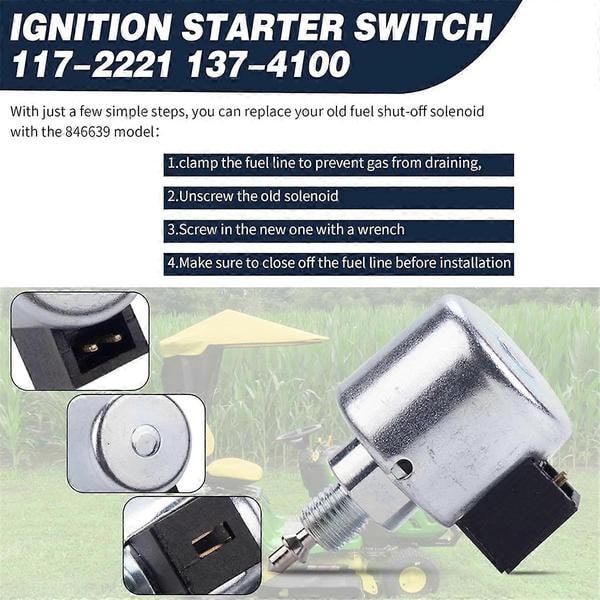 846639 Drivstoffstoppsolenoid