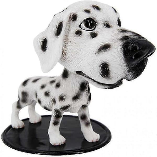 Bobble Head Hunder Bobbing Heads Bil Dash Valp Bilpynt (Dalmatiner)