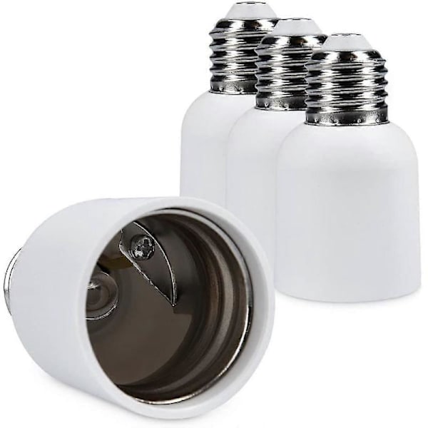 4x Sokkeladapter - E27 til E40 Sokkelkonverter - E40 Base Lampeholder Adapter