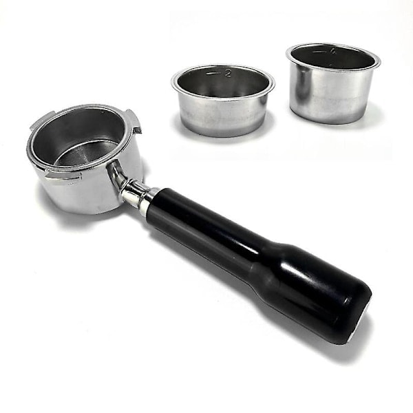 Portafilter 51mm Delonghi Ec685 med 2 stiler kaffepulverskål