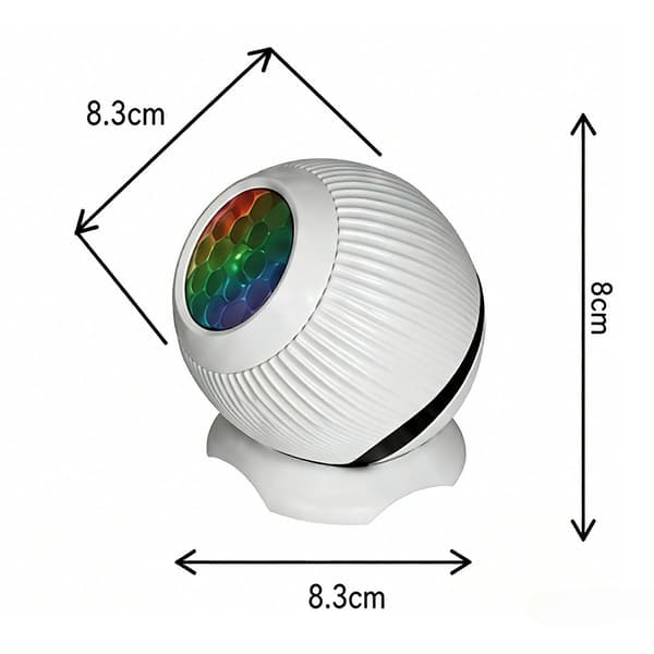 Fotballtema Projeksjonslys 360 º Roterende med Fjernkontroll for Dynamisk Atmosfære A