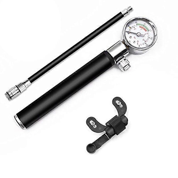 Mini Cykelpump Inflator Tålig MTB Cykelpump Tryckmätare Cykelpump
