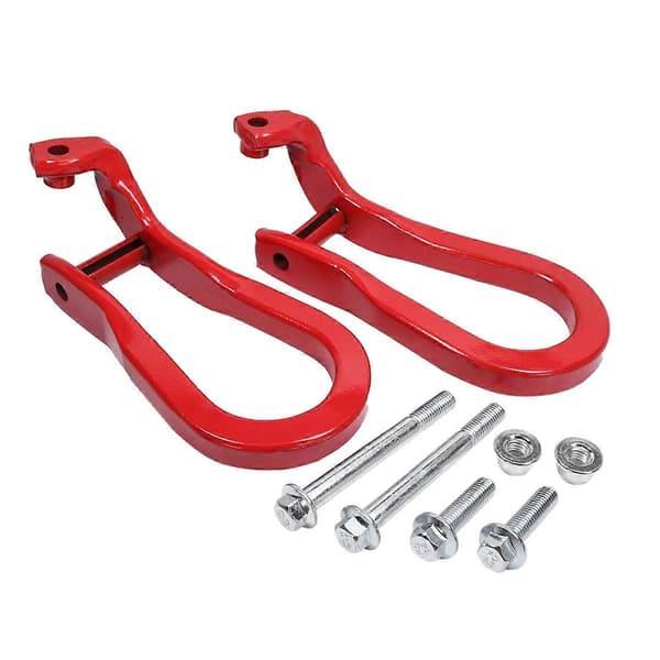 84072464 til 2500HD & 3500HD 2015-2019 Trailerkrog Frontkofanger Bugseringskroge Red