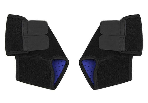 2-pack justerbart halkfritt fotledsstöd för barn, kompression för sport och dans