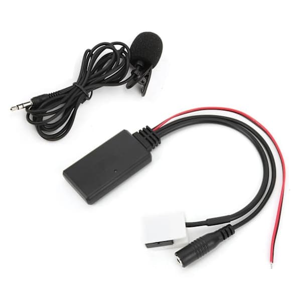 Bluetooth 5.0 AUX-kabel lydadapter med mikrofon til Audi A4 B7 TT A8 R8 A3 håndfri erstatning