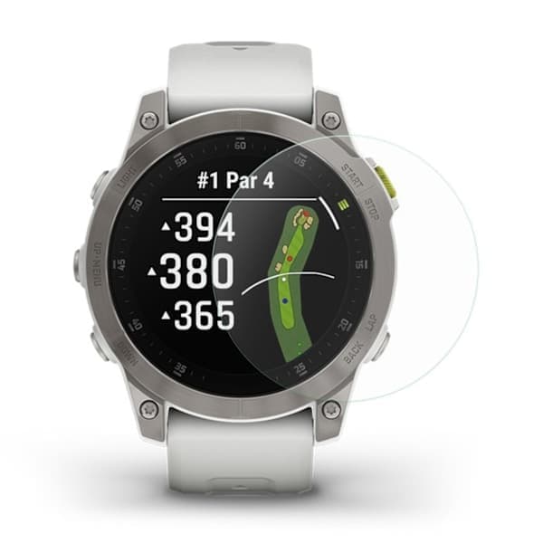 2 kpl Garmin Epix (Gen 2) 47mm Karkaistu lasi näytönsuoja Kirkas