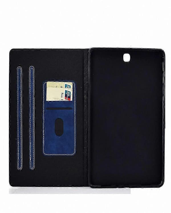 Läderfodral för Galaxy Tab A 9.7 T550/T555C Blue