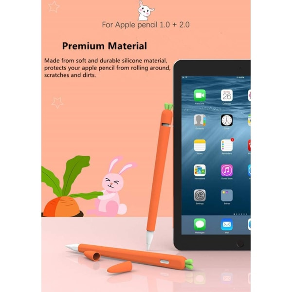 Etui til Apple Pencil 1. generation, blødt greb