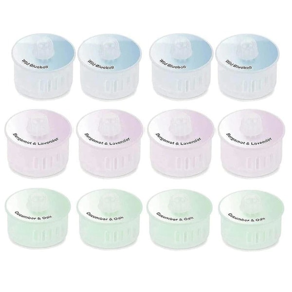 12-pack Doftkapslar Luftfräschare för Deebot T9 T9 MAX T9 Power T9 Tillbehör [HhhhS]