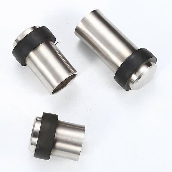 stk 80mm Gulvdørstopper i rustfritt stål Dørstopper Dørstopper