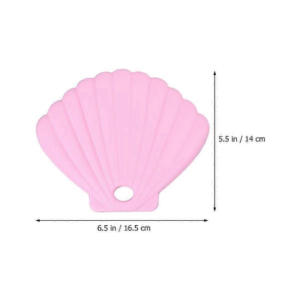 Rosa snäckskalsformad förvaringslåda i silikon (2-pack)