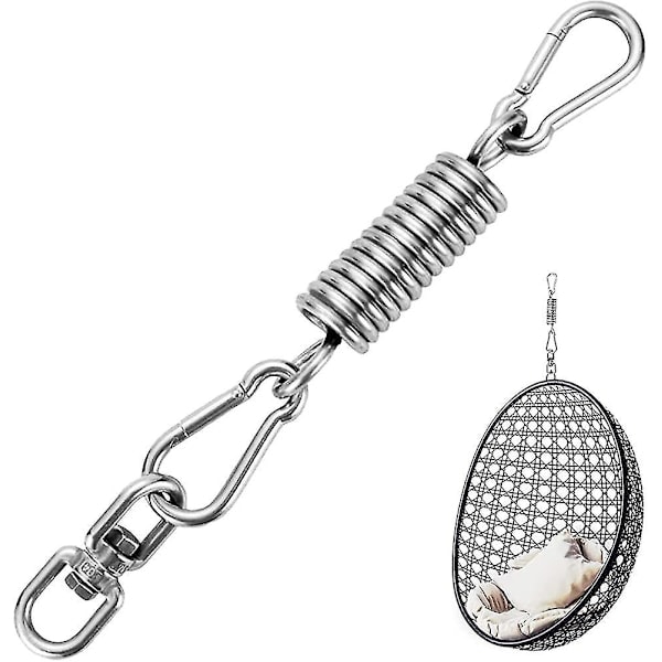 Hanging Egg Chair Spring Hanging Chair, Hängande Stol Gunga Fjäder, Lastkapacitet Upp Till 250kg