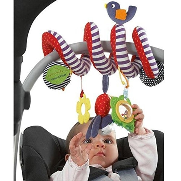 1 stk Babyseng, Barnevogn, Rangle, Spiral Barnevogn, Sete Leketøy, Bri