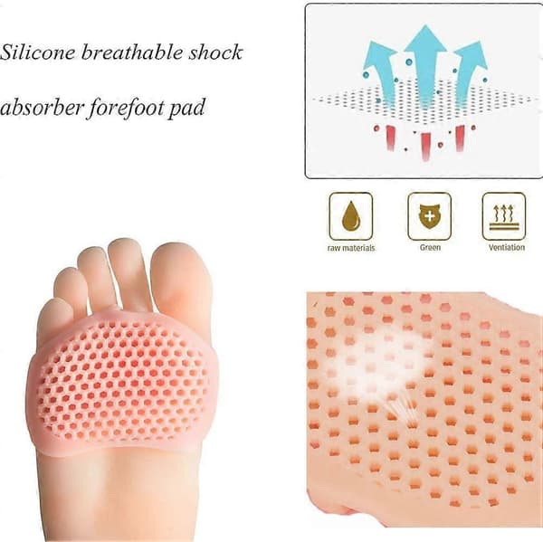 Gel Metatarsal Pads - Framfotskudde för Metatarsalgi och Blåsor