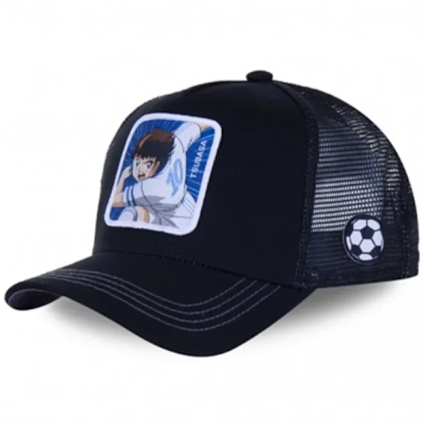 Mode Jalkapallo Anime Baseball-lippis Miehille ja Naisille Trucker-lippis Jalkapallotähti Lionel Messi Cristiano Ronaldo Fanille Hattu Hengittävä Cristiano Ronaldo Cristiano Ronaldo Adjustable