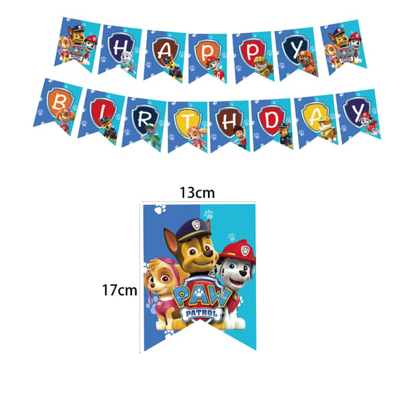 31. Paw Patrol bursdagsfest dekorasjoner