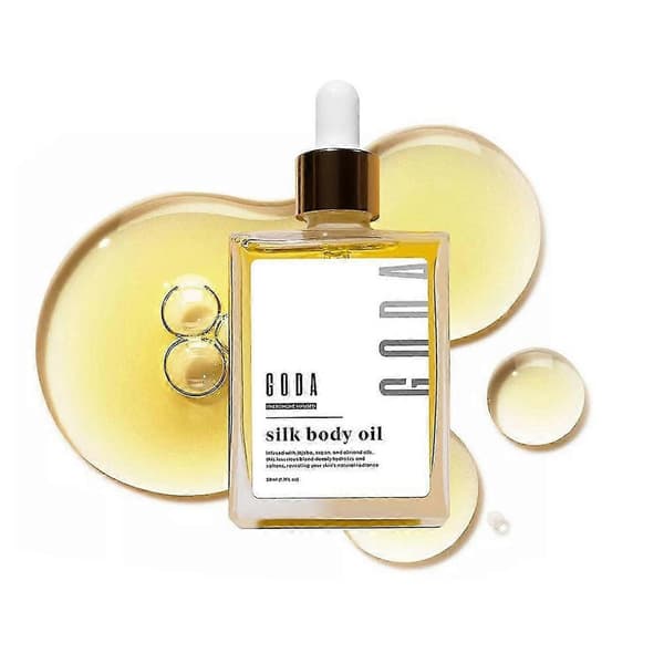 50 ml Goda Silk Kroppsolja Ljusar Upp Stramar Åt Återfuktar Djupt Minskar Fläckar