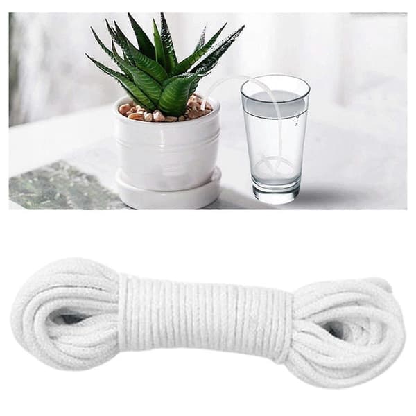 Premium bomullstråd for effektiv plantehydrering 4mm 5 Pcs