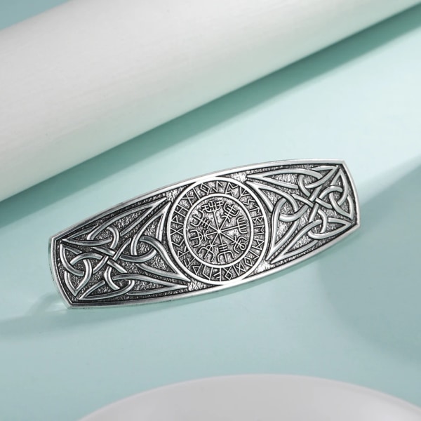 Compass Hairpins Vintage Amulet Celtics Knot Nordic Runes Tree of Life Barrette Hair Clip Accessories for Women