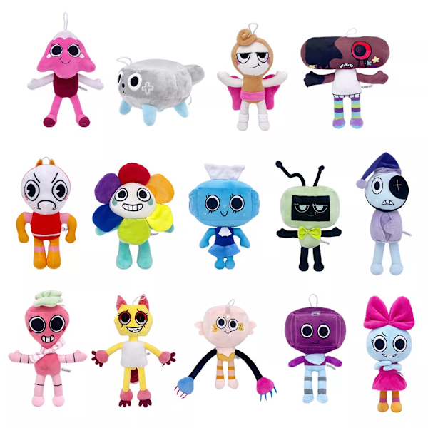 \"Dandy's World Spelfigurer Plyschdocka Pebble Plushies Leksak Julklapp Pojkar Flickor\" A1