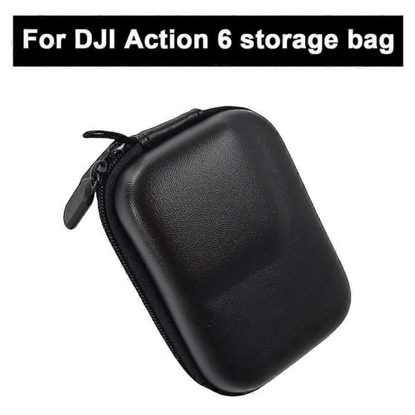 För ACTION 6 Förvaringsväska Kamera Handhållen Väska Bärväskor 1x Väska P3Z3 1pcs black