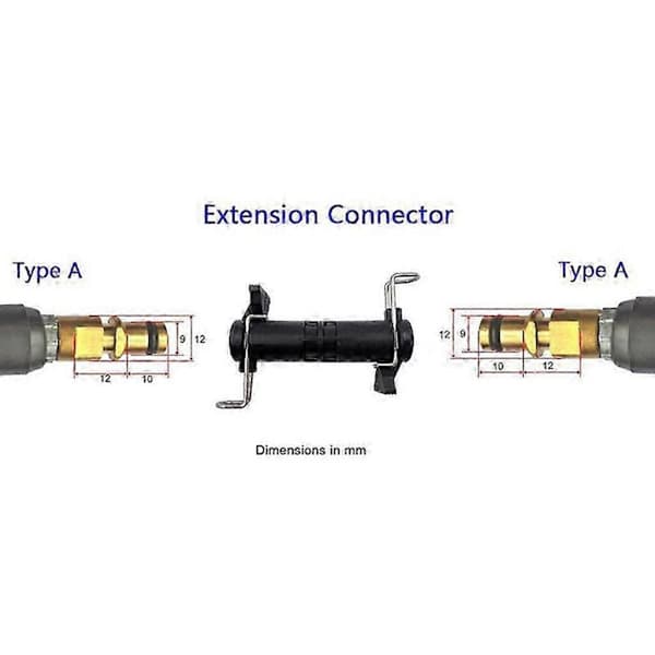 2026 Extension Hose Connector for K2 - K7 High Pressure