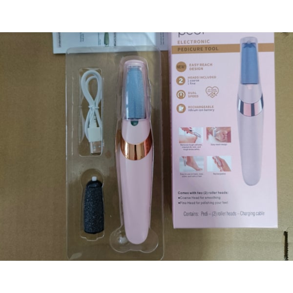 Finishing Touch Flawless Pedi Elektroninen jalkaraspi ja kovettumien poistaja, pedikyyri - Uusi versio