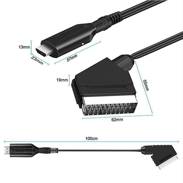 Scart–HDMI-muunnin, All-in-one Scart–HDMI-sovitin, 1080P