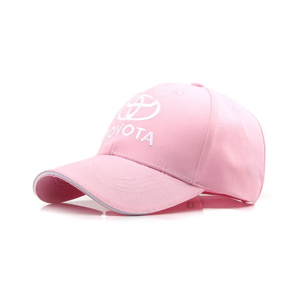Toyota billogotyp broderad keps rosa