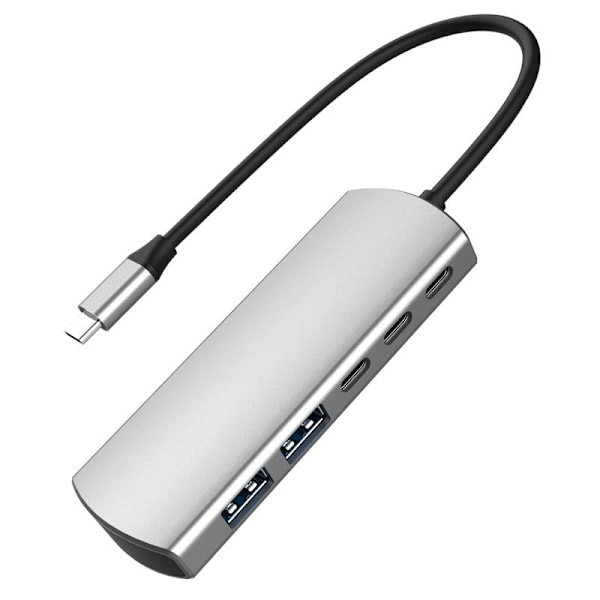 5-i-1 Typ-C-hubadapter med USB-C PD
