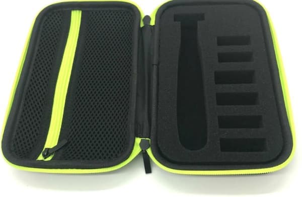 Hard Shell Portable Case - Travel Case - Black - Compatible with Philips OneBlade Electric Shaver
