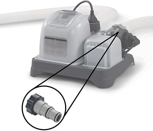 2-pak, 8-tommer Intex-udskiftningsslangeadapter til A-seriepumpe