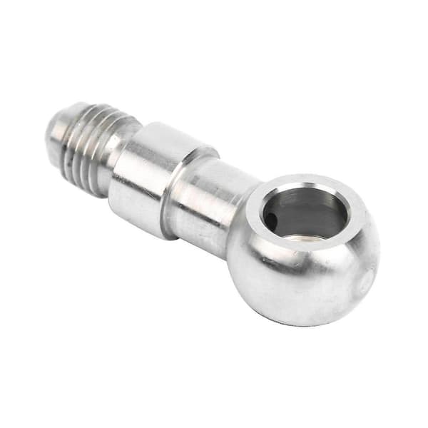Banjoadapter i rostfritt stål 10mm AN4 AN 04-koppling