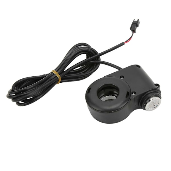 12/24/36/48V Universal Holdbar Elektrisk Scooter Tommelfingerlås Sæt med Styrkontakt