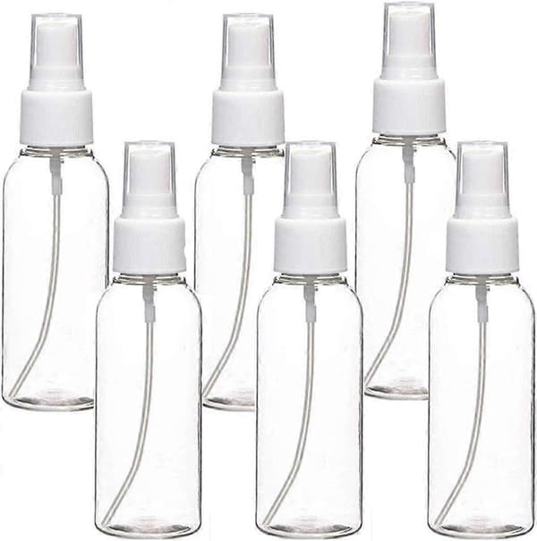 Tomme sprayflasker, 6 pak 2 oz små sprayflasker tomme flasker til hånd