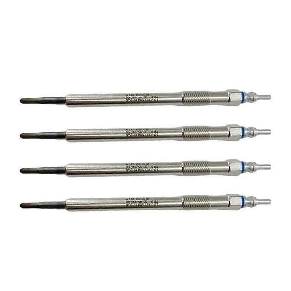 4 stk. gløderør 6721590001 til Ssangyong Actyon Korando C Rodius II D22F 2.2 Ssangyong dele