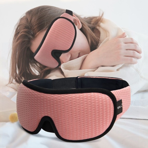 3D Sleeping Mask Blackout Blindfold Sleep Eyes Smooth Eye Mask Travel