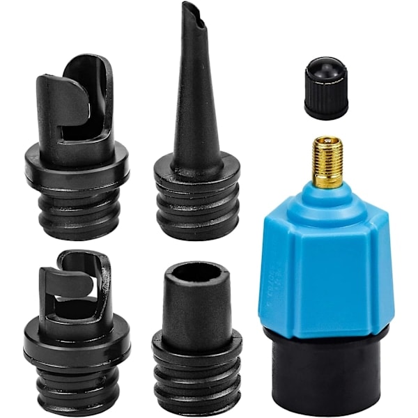 Blå Mand Bærbar Luft Adapter, Bil Luftpumpe, Luftmadras, Luft Nej