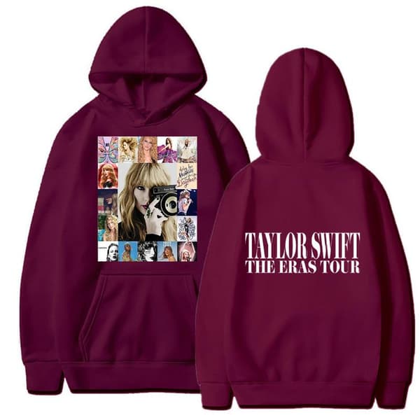 Taylor Swift perifer hettegenser 3D-trykt Taylor Swift unisex genser XL