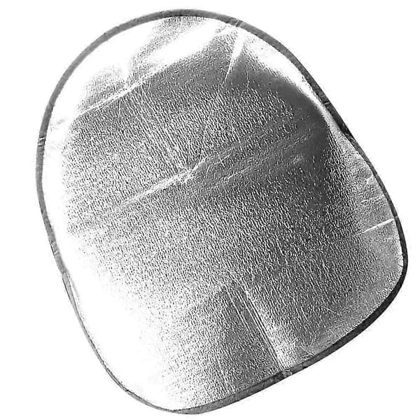 Rat Solskærm, Aluminiumsfolie Sølv, Blokerer Sollys, Vaskbar, Passer til de fleste bilrat 50.00X46.00X0.30CM Silver