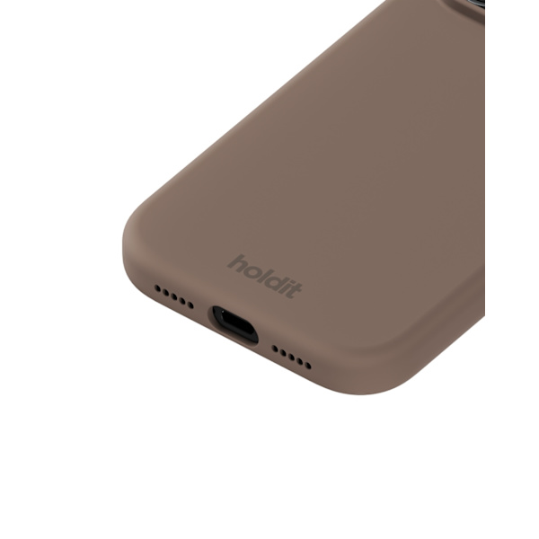holdit iPhone 17 Pro Mobilskal Silikone Mocha Brown 57