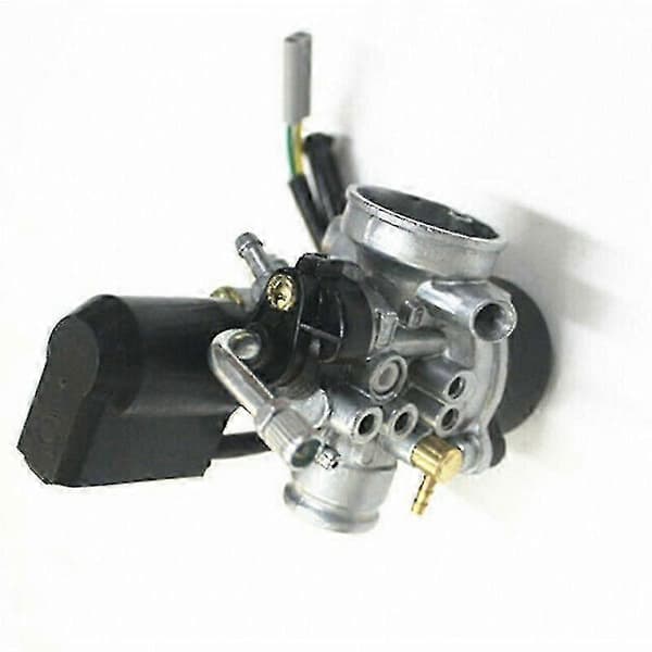 Piaggio NRG50 17,5 mm karburator med E-choker for jævn acceleration og ydeevne Svart silver