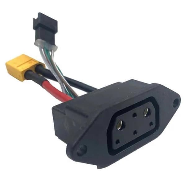 Til Super Soco Lithium Batteri Connector Oplader Stikledning Cirkulær Ledning til Super Soco Tc Ts Tsx B As Shown