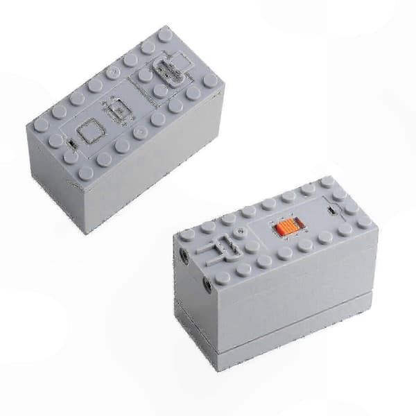 4 stk Technic Power Functions Batteriboks Togmotor Mottaker Fjernkontrollpakke_qmks