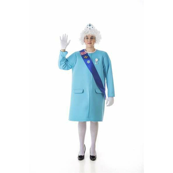 Kostym för vuxna Elizabeth II Drottning L