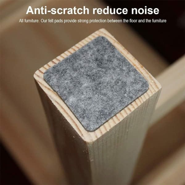 Furniture Felt, 5 Rolls, Self-Adhesive Felt (100 x 2 cm), Freely Cut, Optional Size