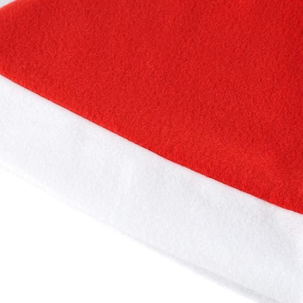 10 st Jul Tomte Hattar med Bjällror för Vuxna, Klassiska Röda Julhattar för Kostymfest
